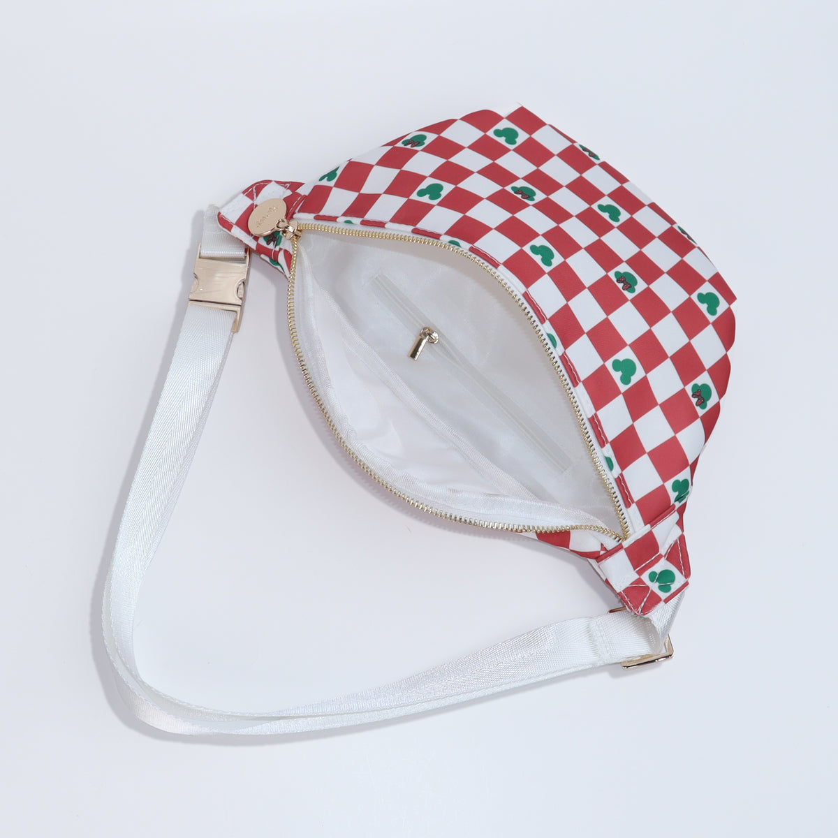 Checkered Christmas Fanny Pack