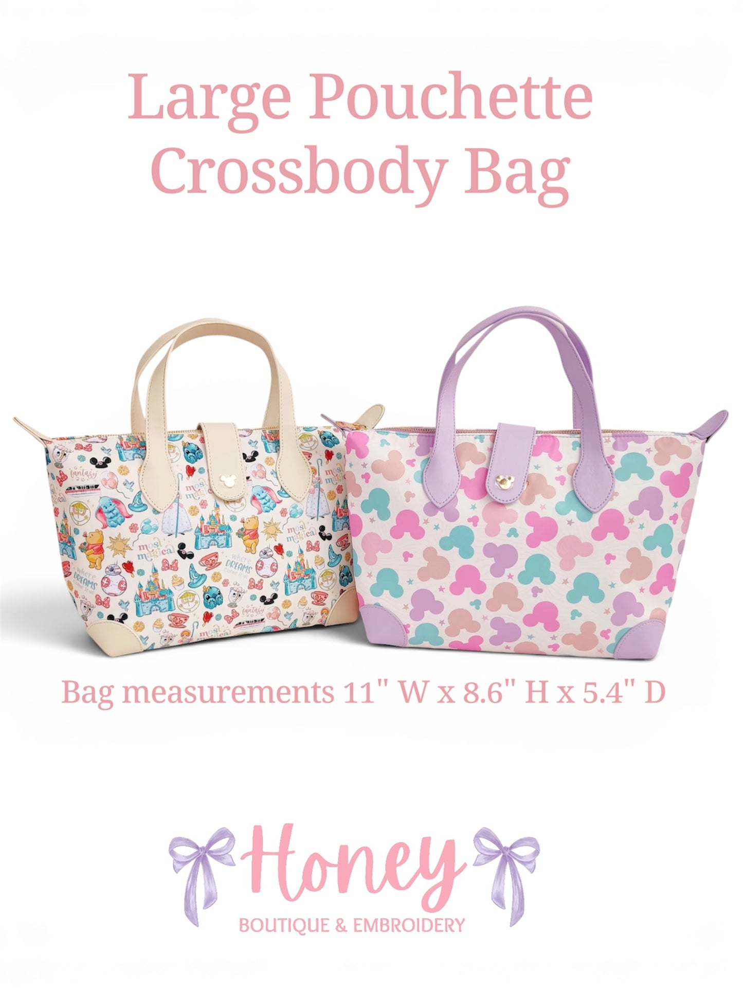 Magical Characters Pouchette Crossbody Bag