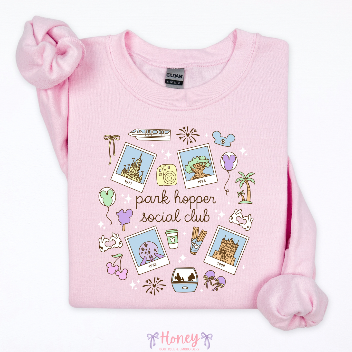Park Hopper Social Club - T-Shirt or Sweatshirt