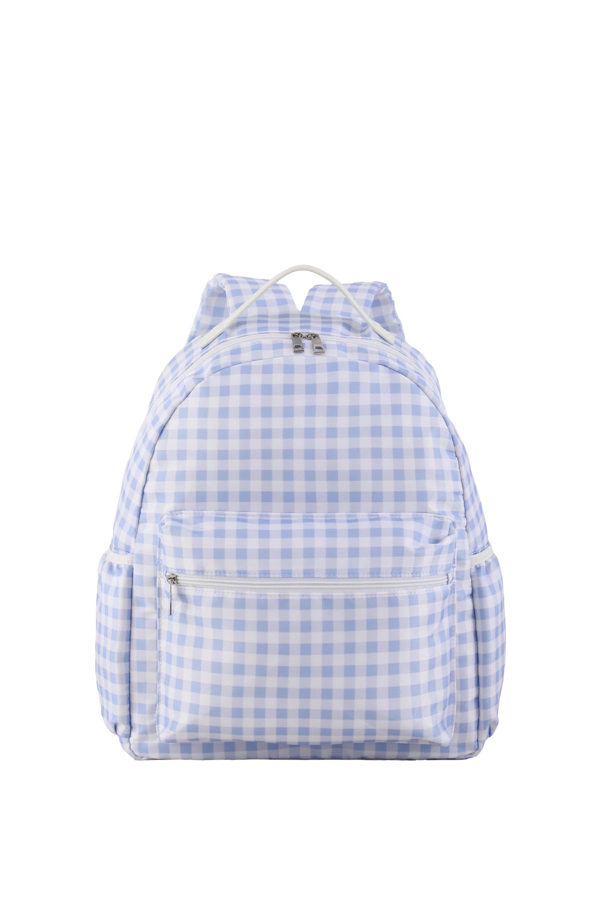 Gingham Full Size Backpack - Personalized with Embroidery