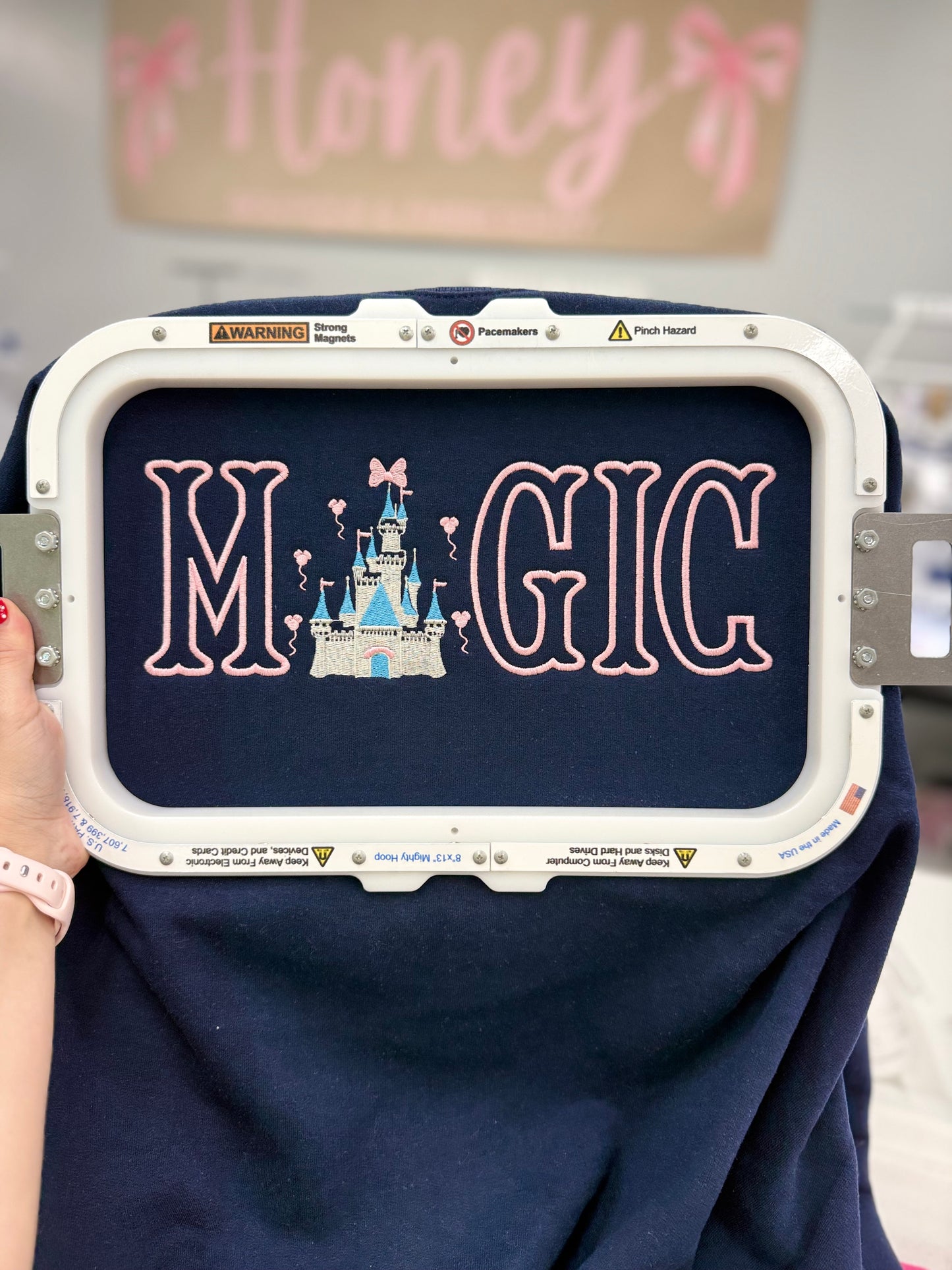 MAGIC Castle Embroidered Sweatshirt