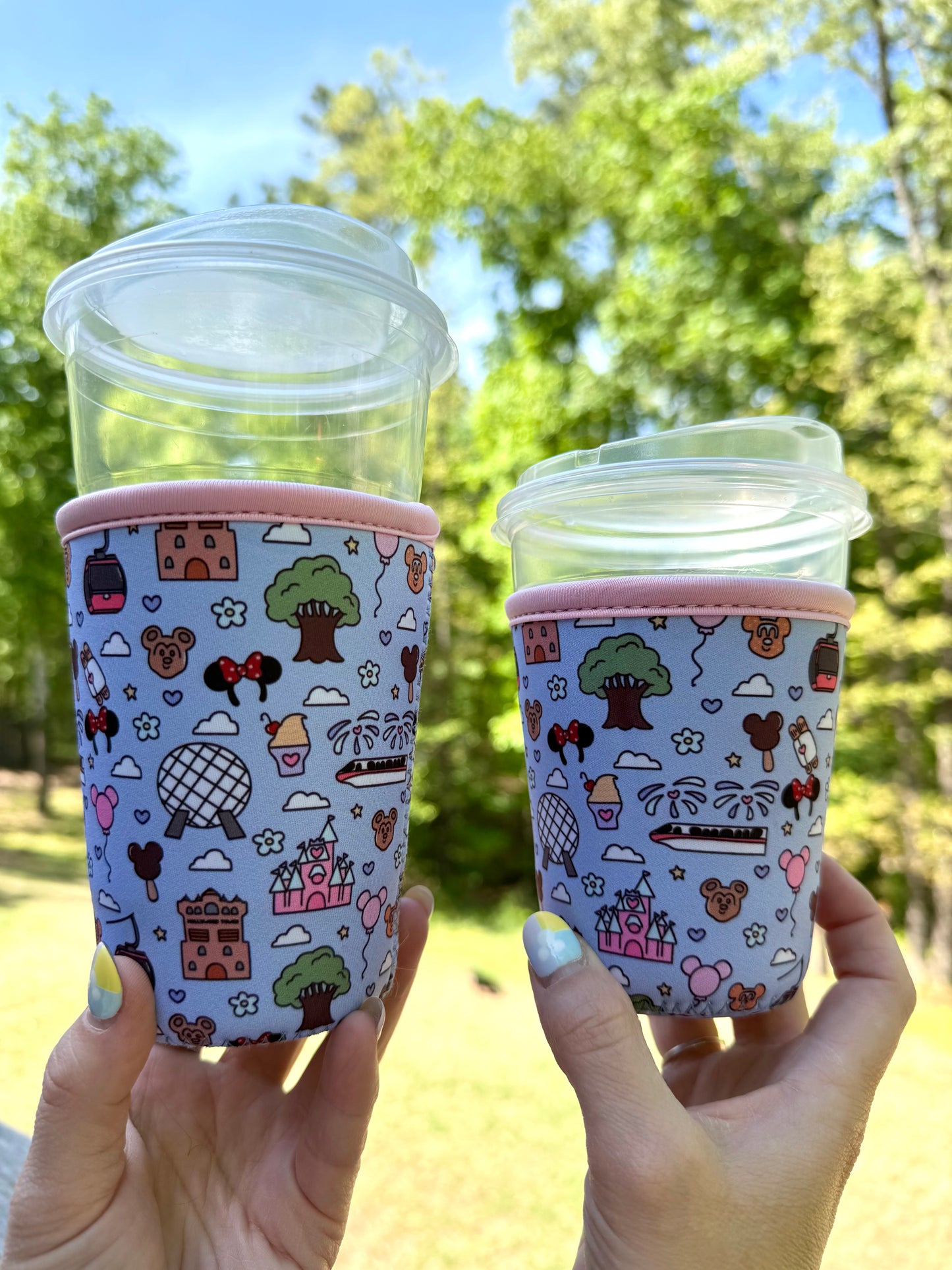Park Doodles Coffee Sleeves