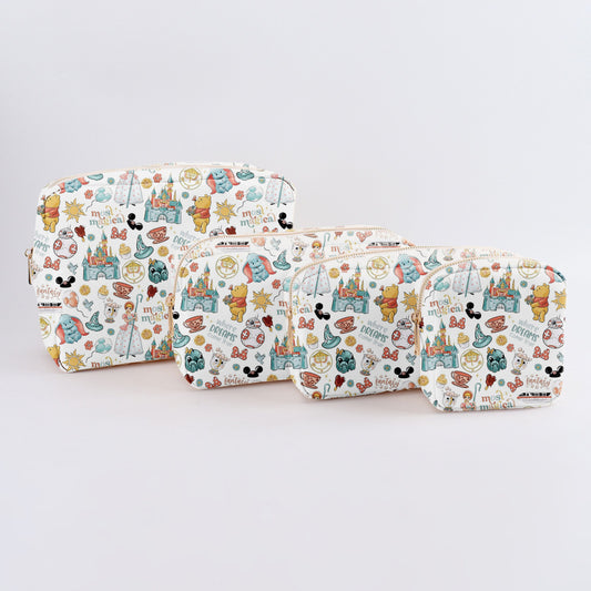 Magical Characters Cosmetic Bags