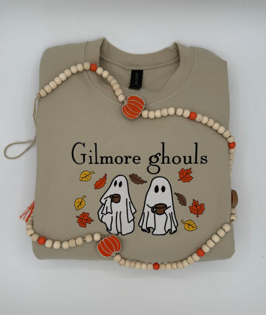 Gilmore Ghouls Fall Embroidered Sweatshirt