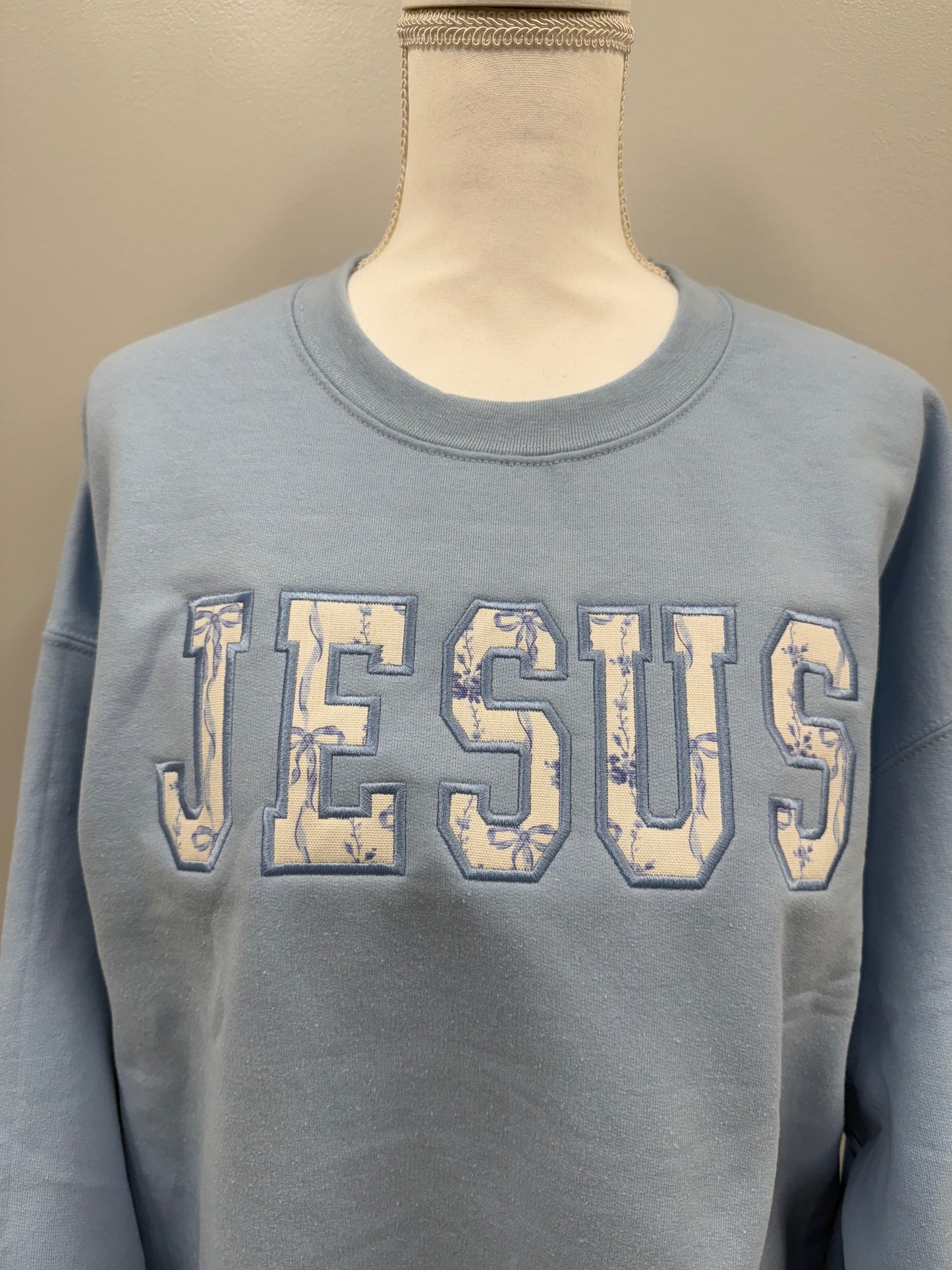 JESUS Applique Sweatshirt