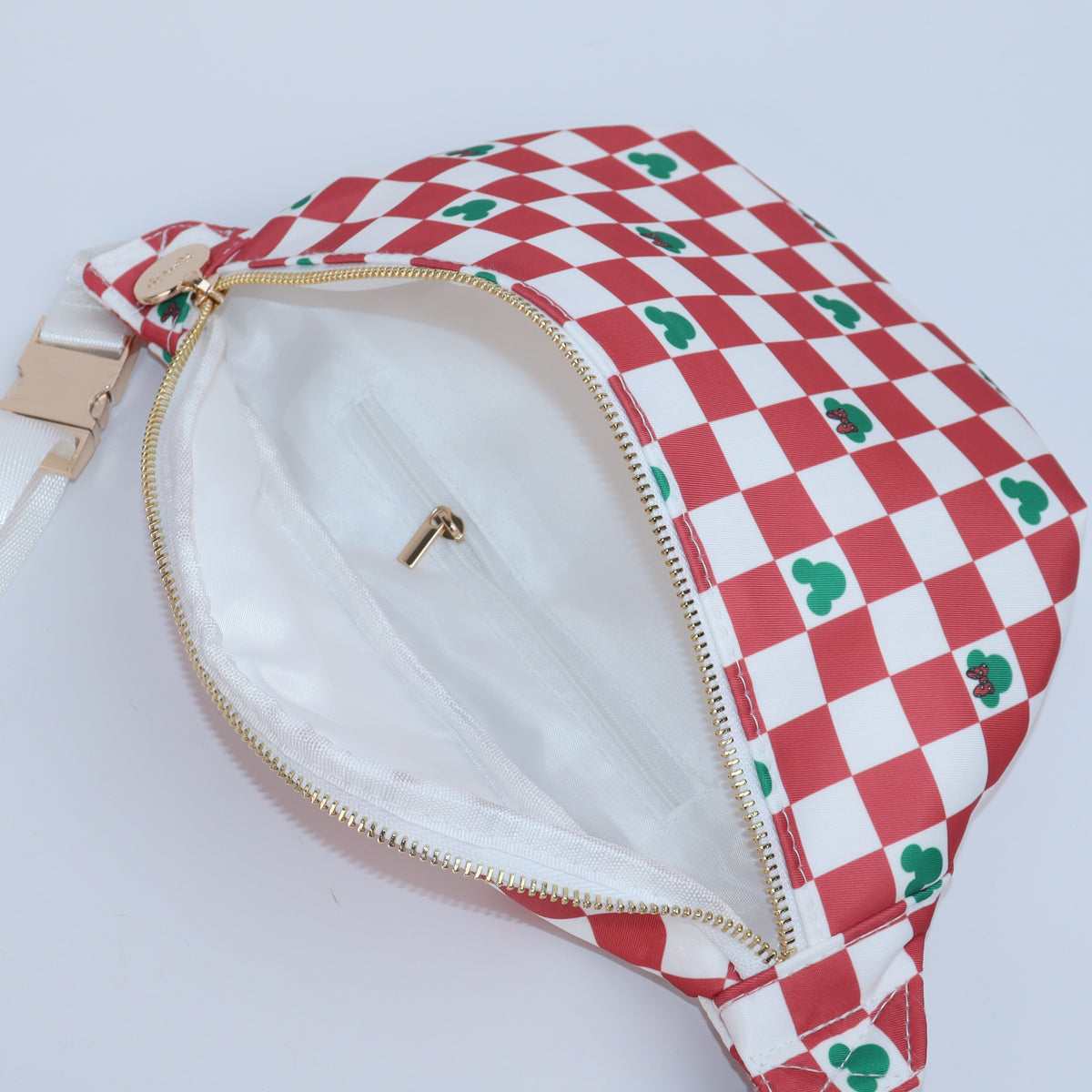 Checkered Christmas Fanny Pack