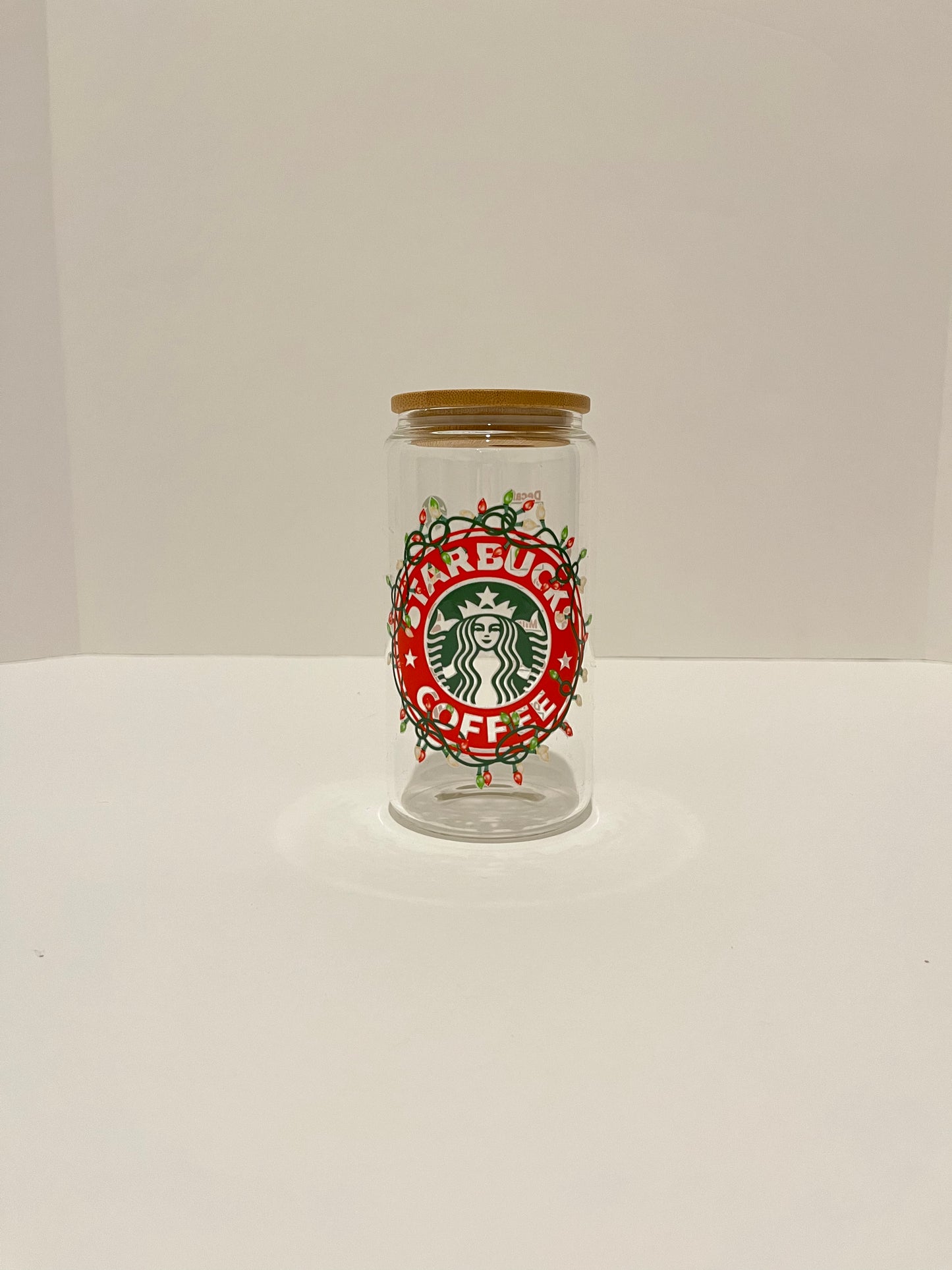Starbies Glass Cup