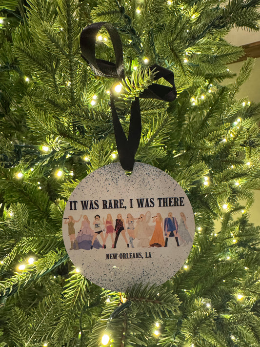 It was rare, I was there Personalized Ornament