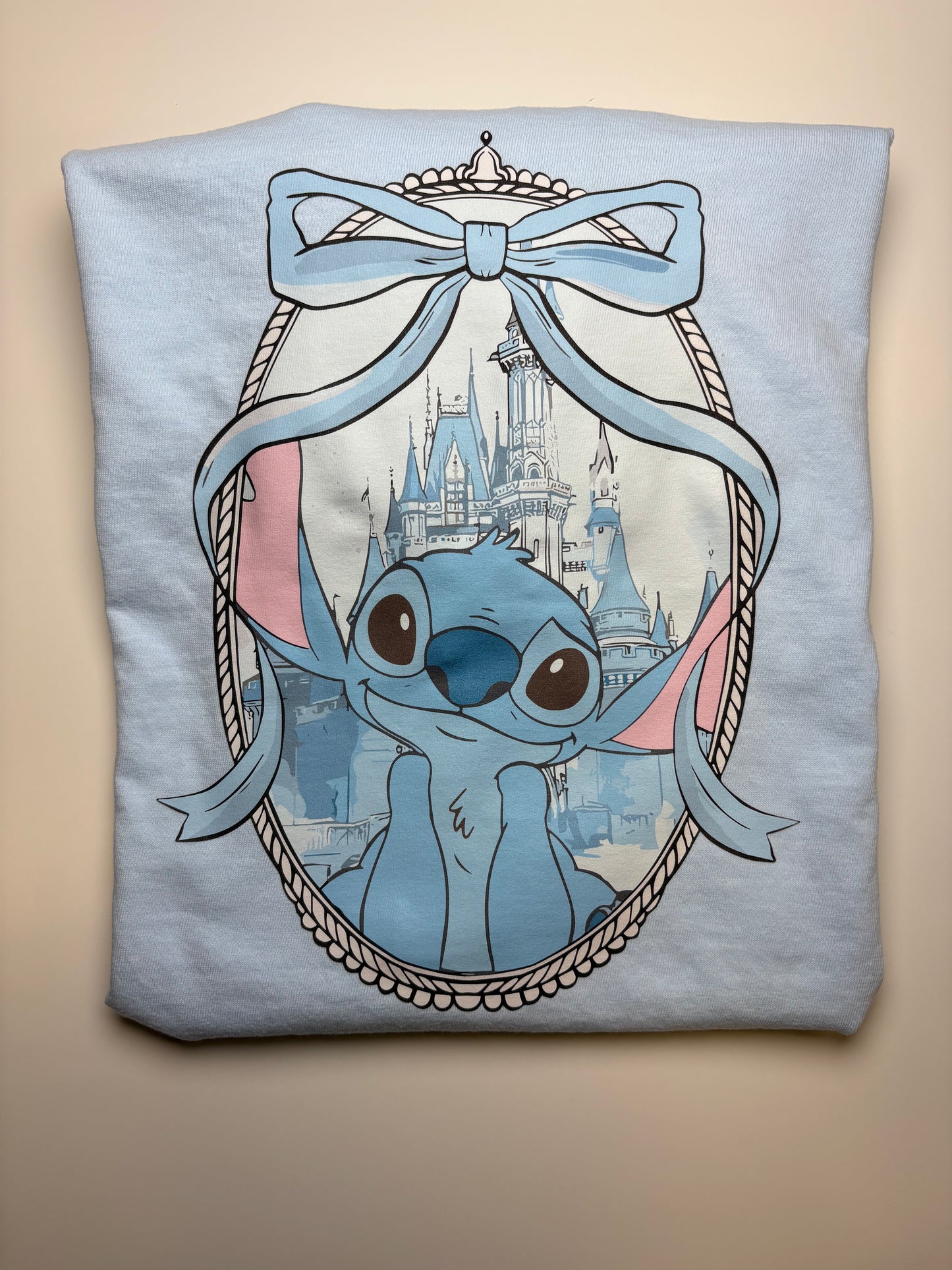 Blue Alien Castle Coquette Comfort Colors Shirt