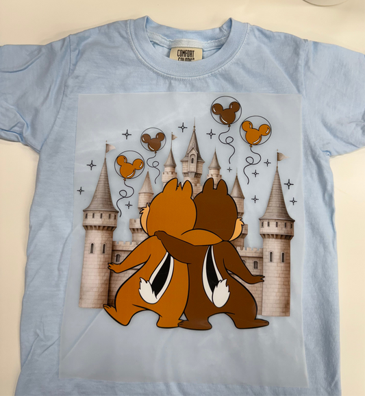 Chipmunks Castle Comfort Colors Shirt