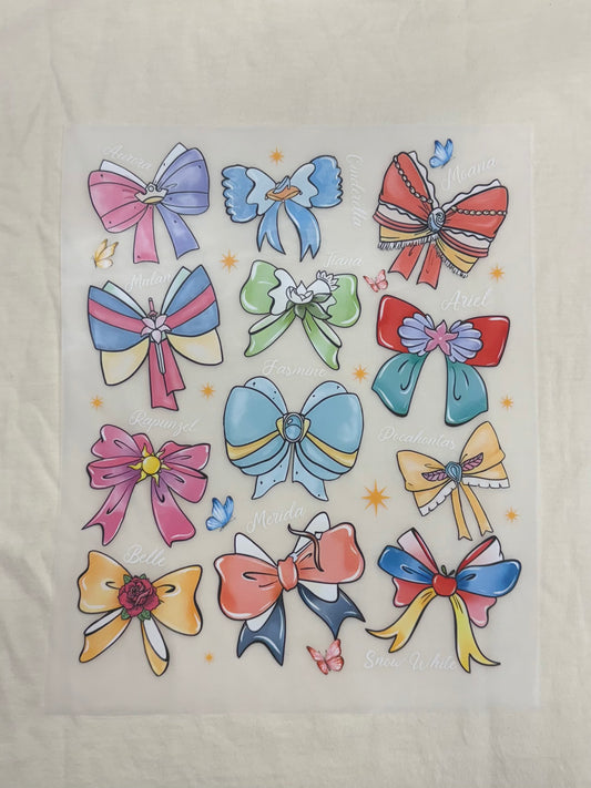 Princess Bows Comfort Colors Shirt