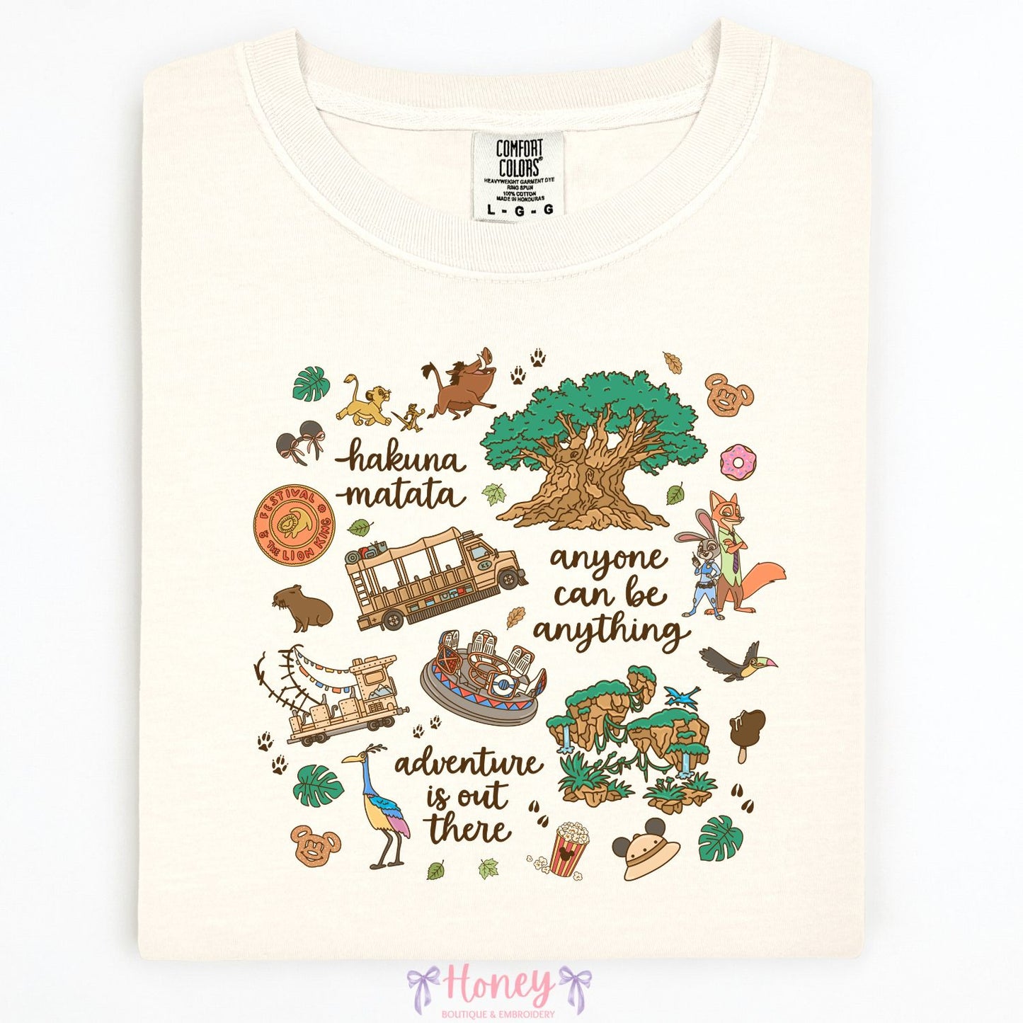 Animal Kingdom Collage - T-Shirt or Sweatshirt