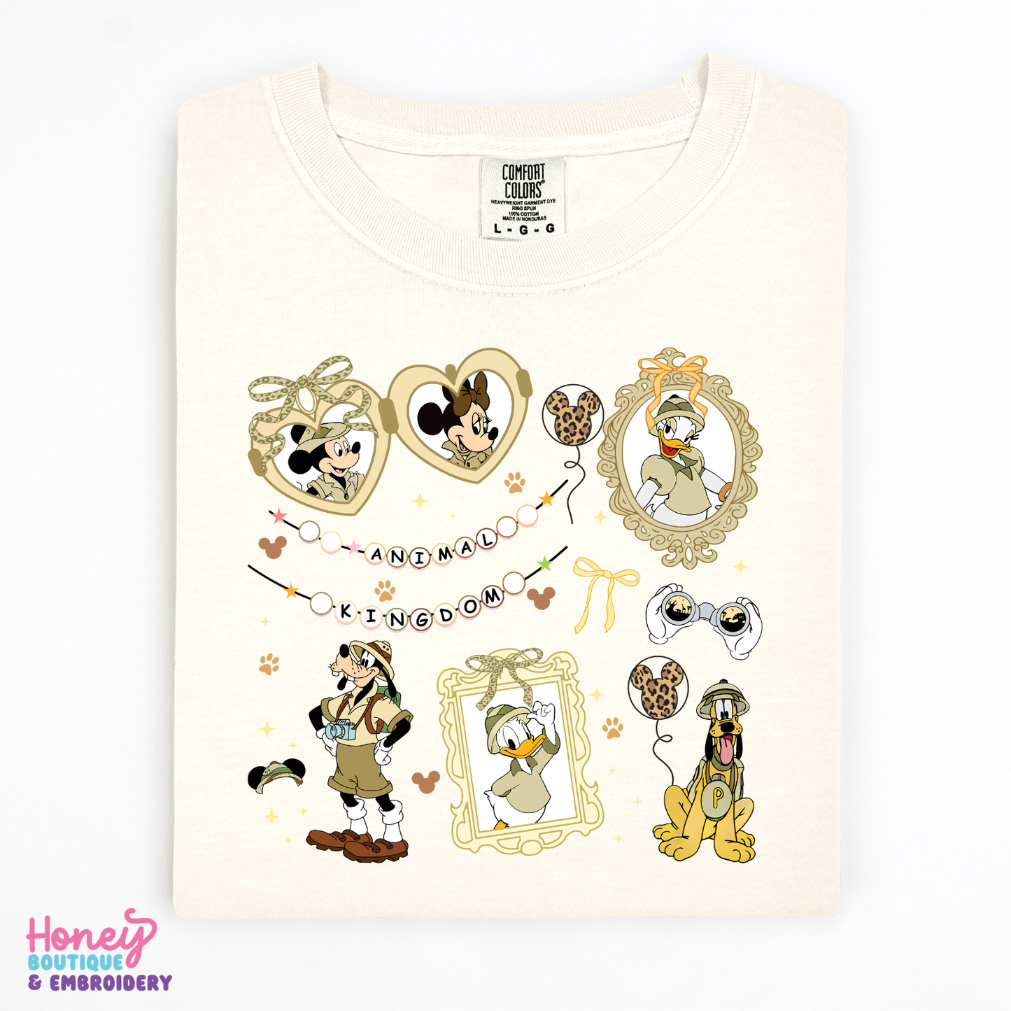 Animal Kingdom Coquette Comfort Colors Shirt