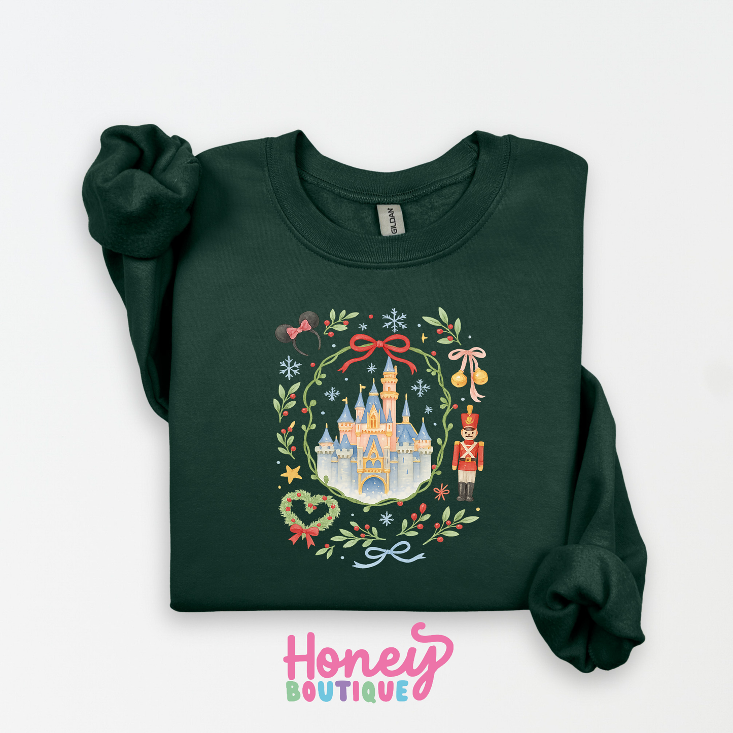 Christmas Castle Nutcracker Sweatshirt