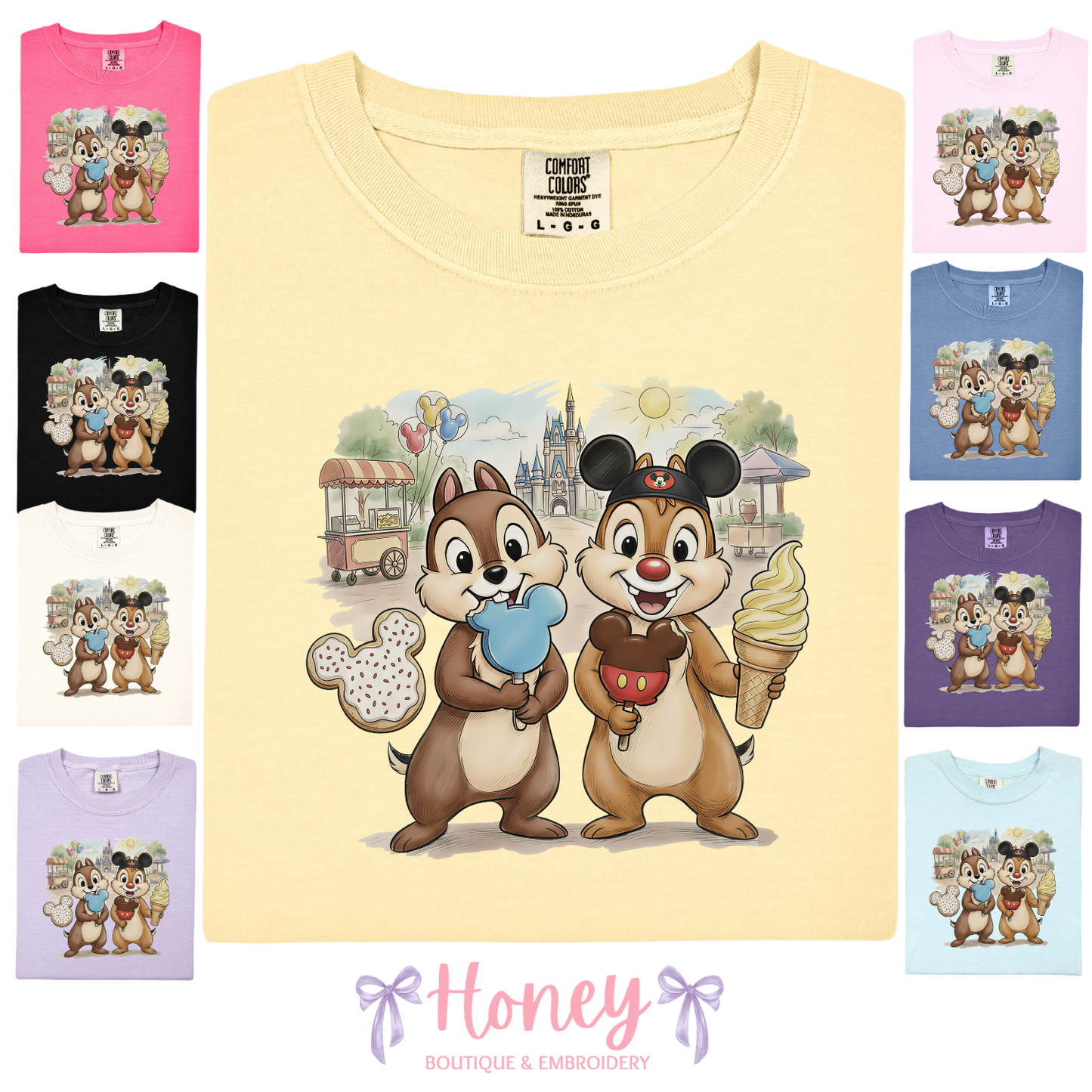 Chipmunks on Main - T-Shirt or Sweatshirt