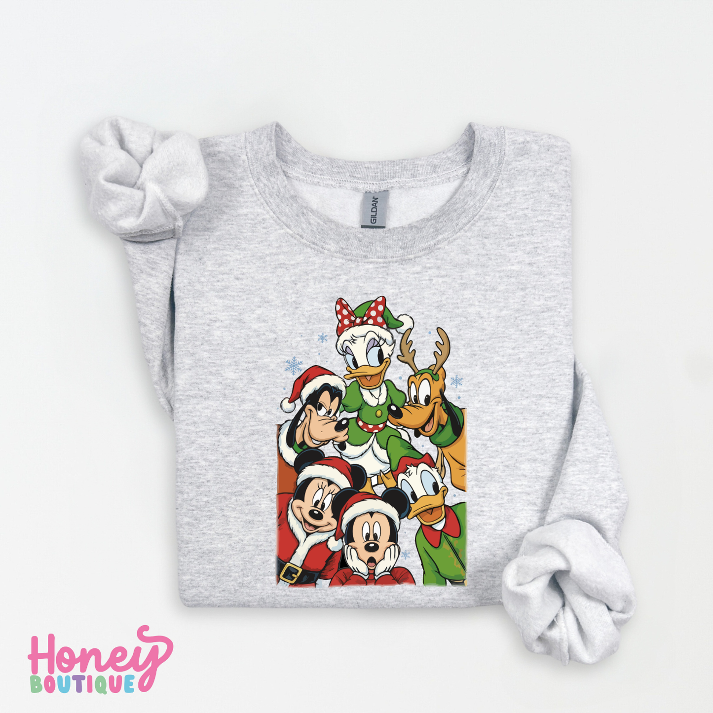 Christmas Friends Selfie Sweatshirt