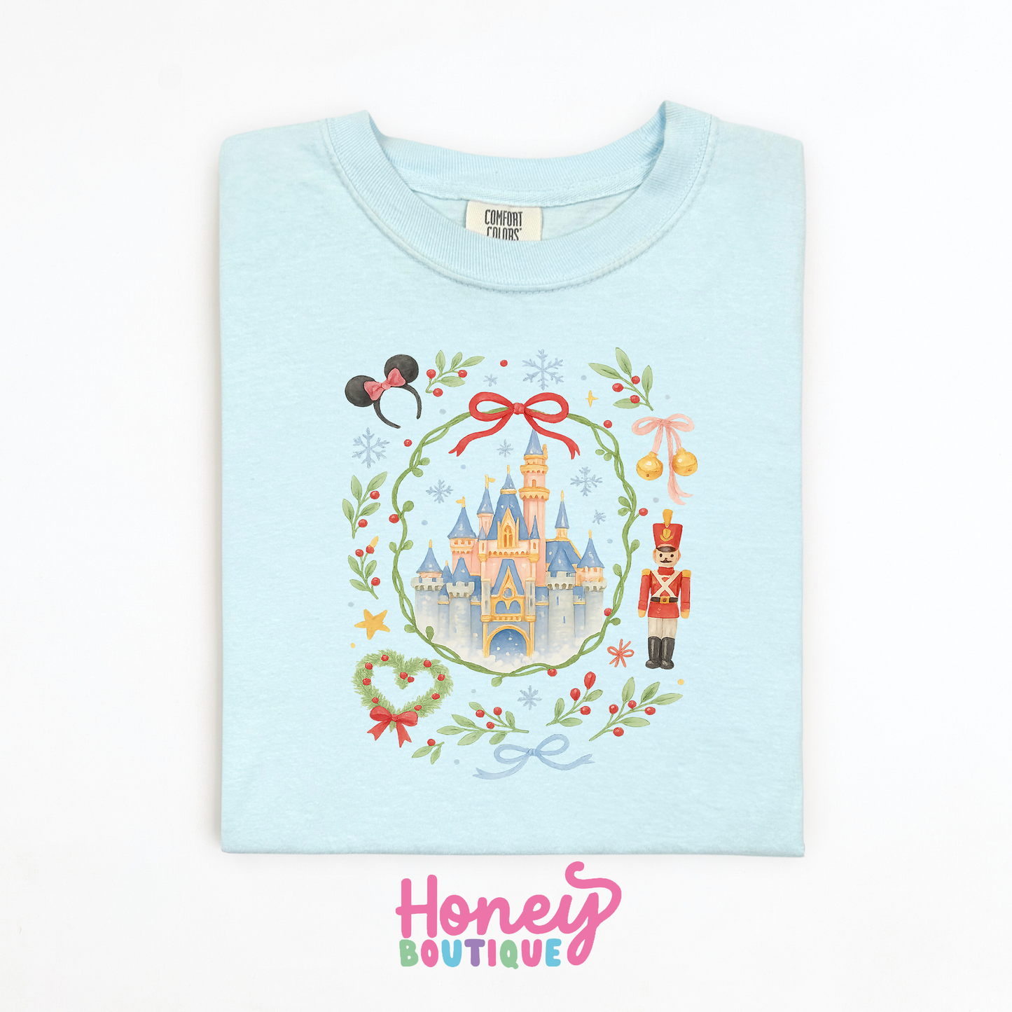 Christmas Castle Nutcracker Comfort Colors Shirt