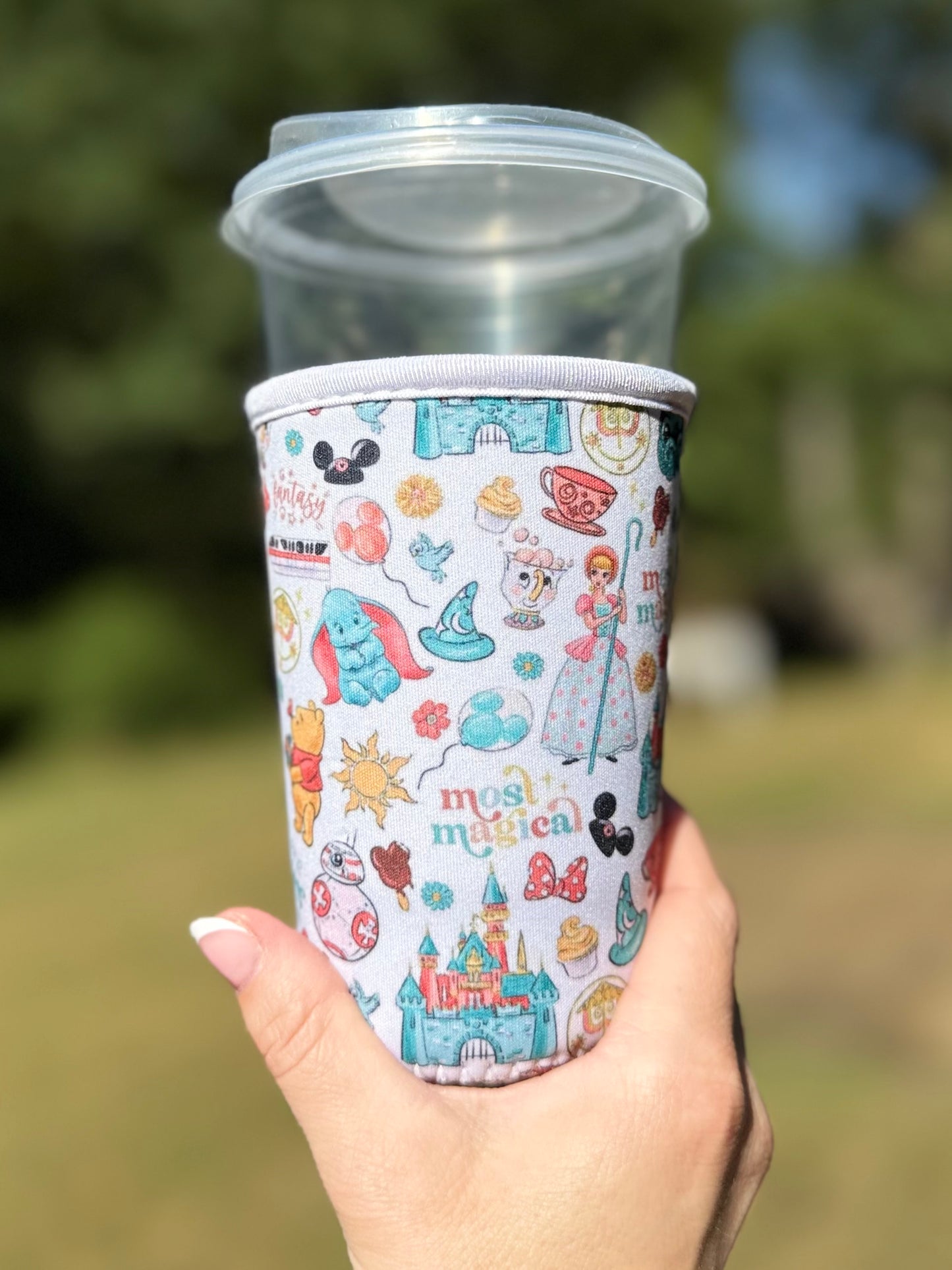 Magical Characters Coffee Sleeves - Iced Drink Sleeve