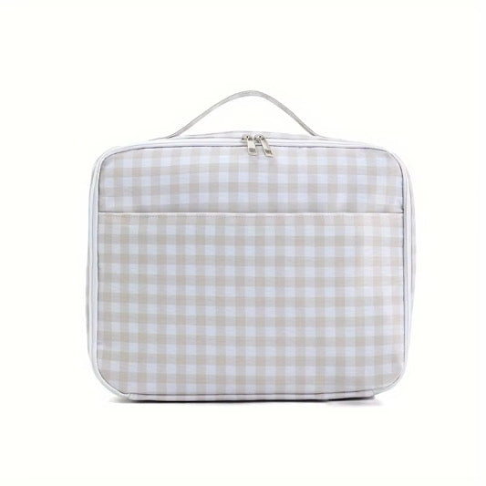 Gingham Lunch Box