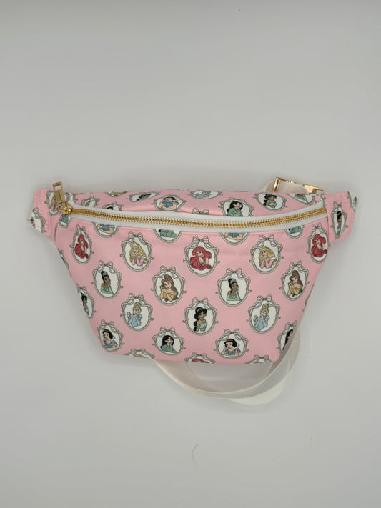Pink Princess Coquette LARGE Fanny Pack
