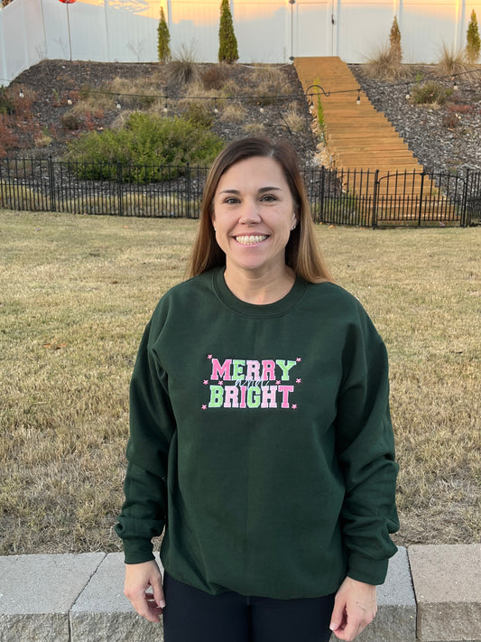 Merry and Bright Sweatshirt