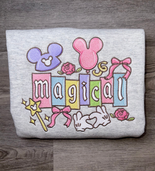 MAGICAL Embroidered Sweatshirt