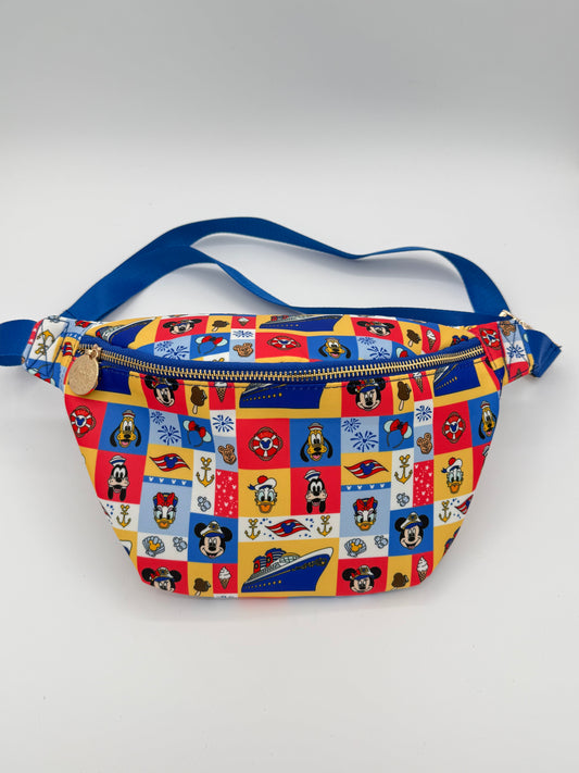 Cruise Patchwork Fanny Pack