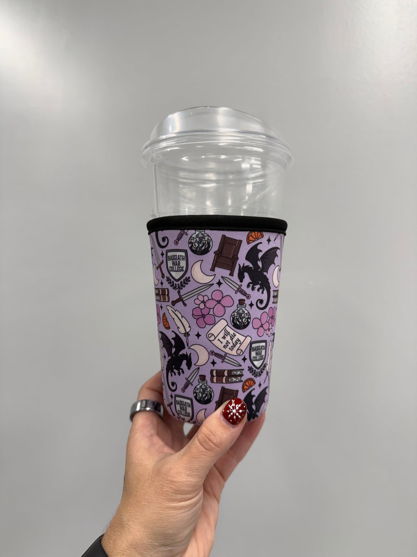 Bookish Wing Coffee Sleeve