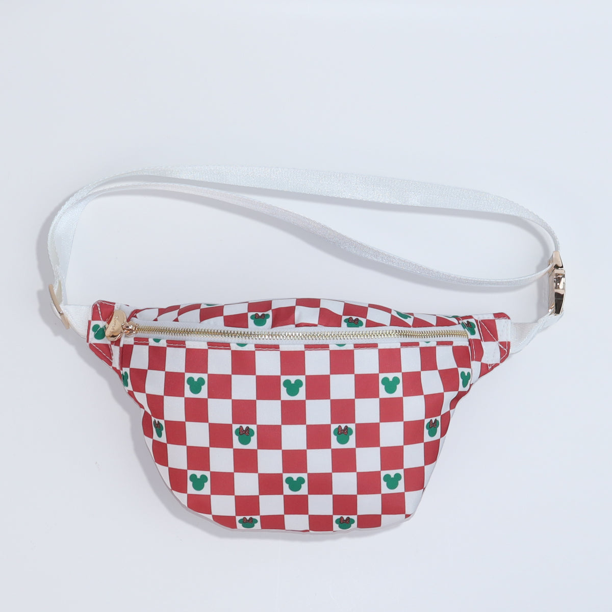 Checkered Christmas Fanny Pack