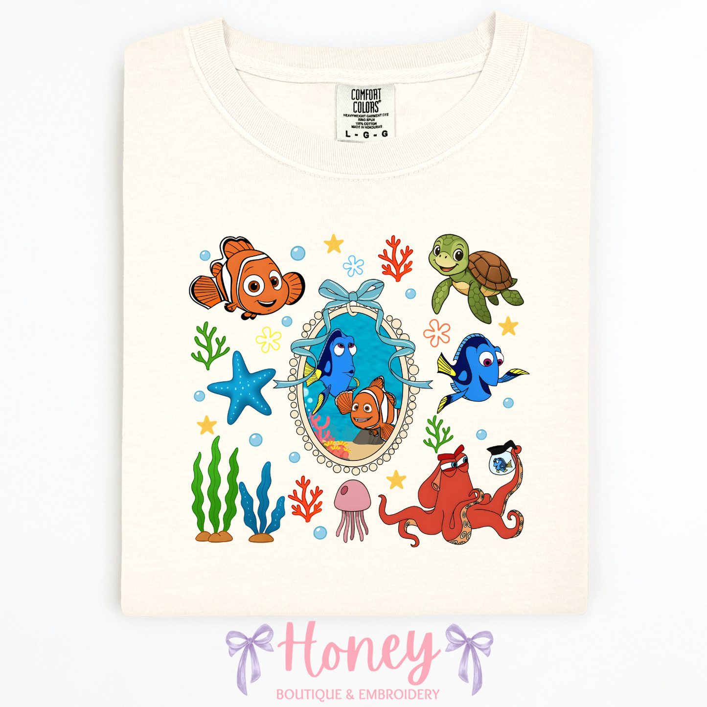 Fish Friends Collage - T-Shirt or Sweatshirt