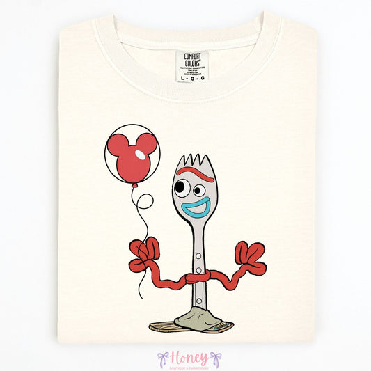 Forky with Balloon - T-Shirt or Sweatshirt