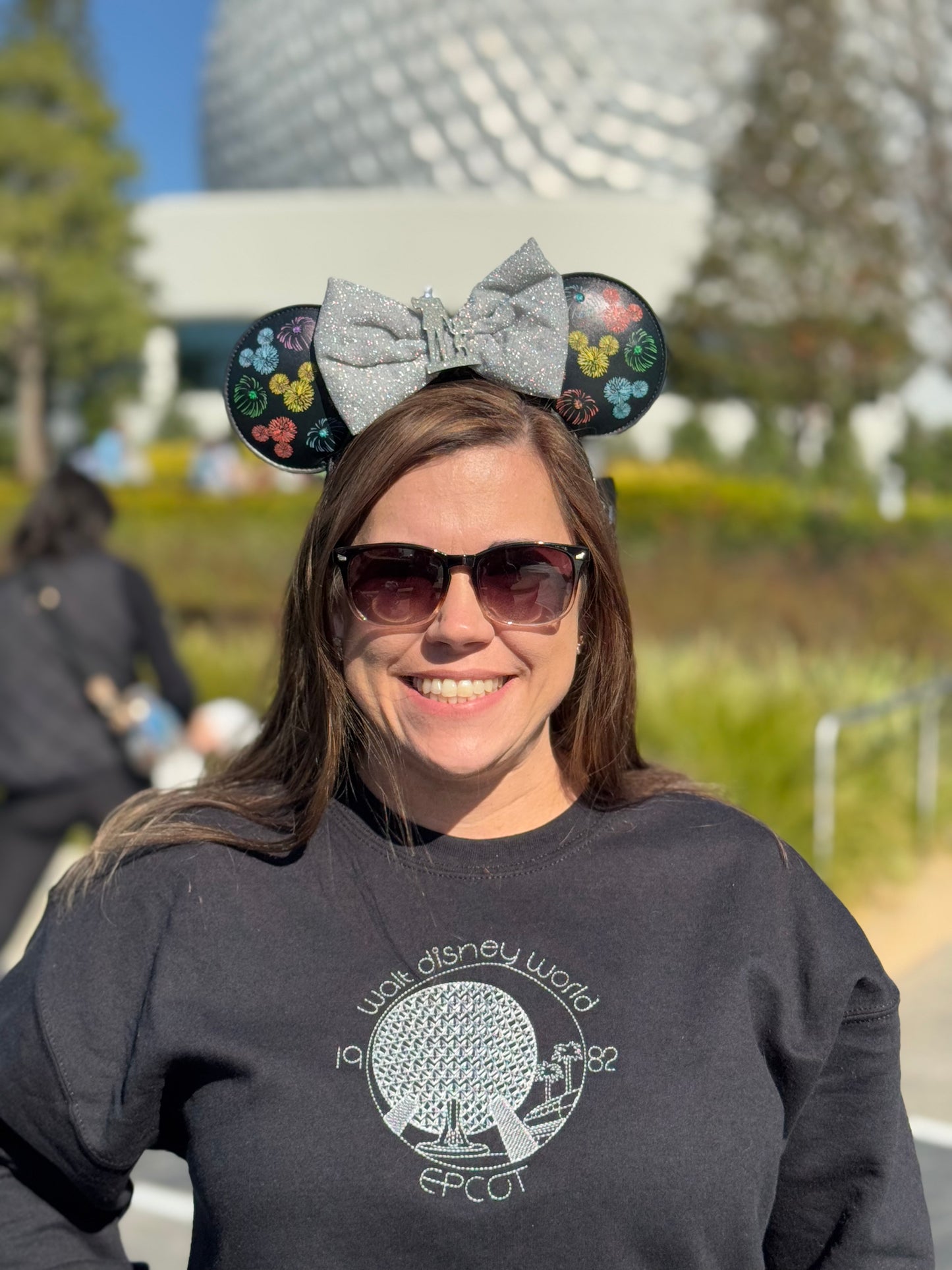 Epcot Inspired Embroidered Sweatshirt