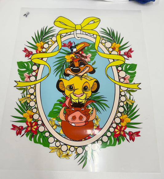 Simba and Co Comfort Colors Shirt