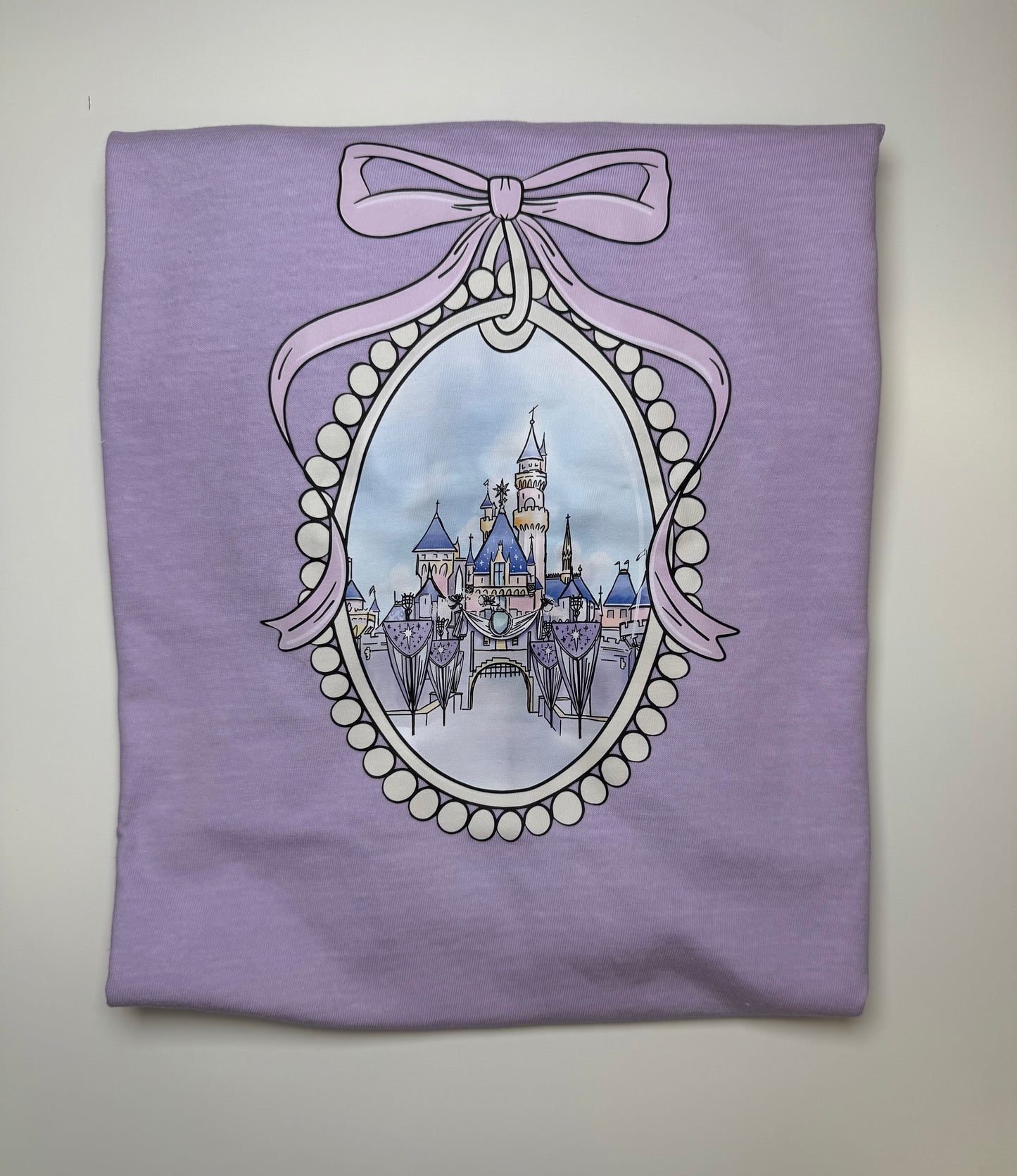 Magical Land Castle Coquette Comfort Colors Shirt