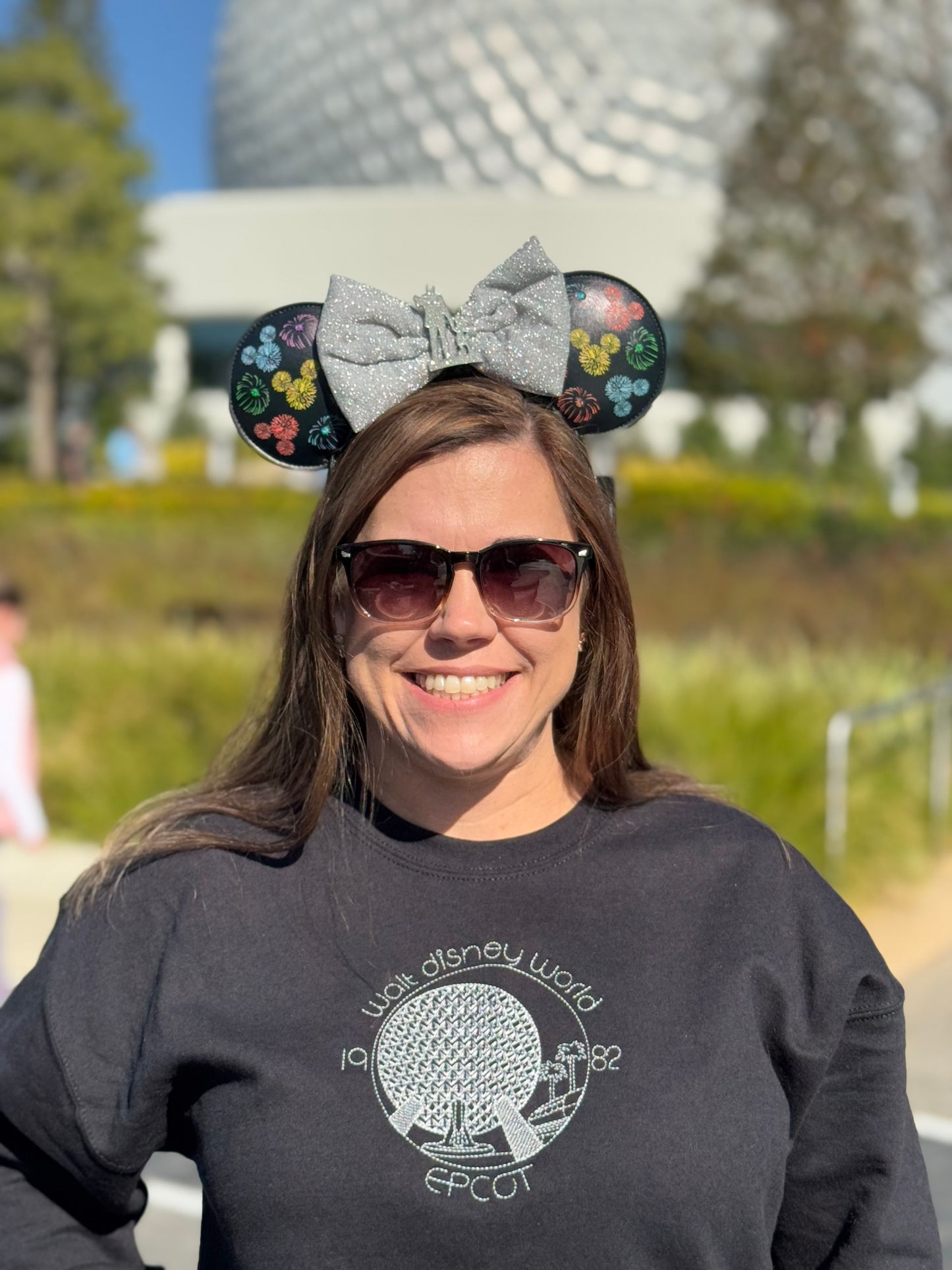 Epcot Inspired Embroidered Sweatshirt