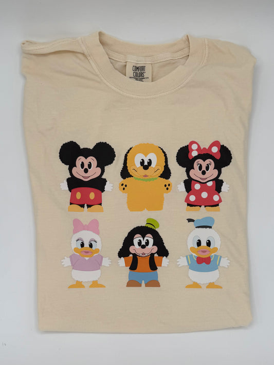 Fuzzy Pop Friends Comfort Colors Shirt