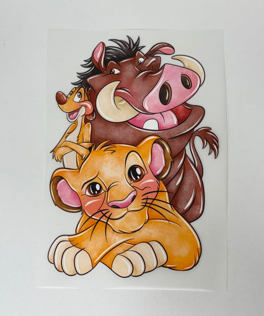 Lion and Friends Comfort Colors Shirt
