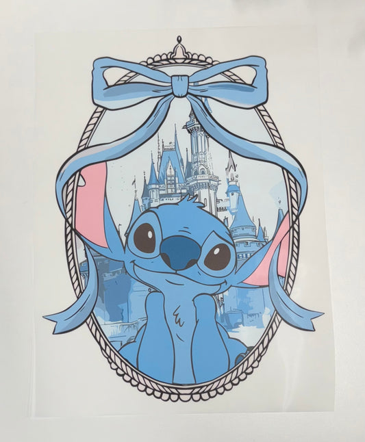 Blue Alien Castle Sweatshirt