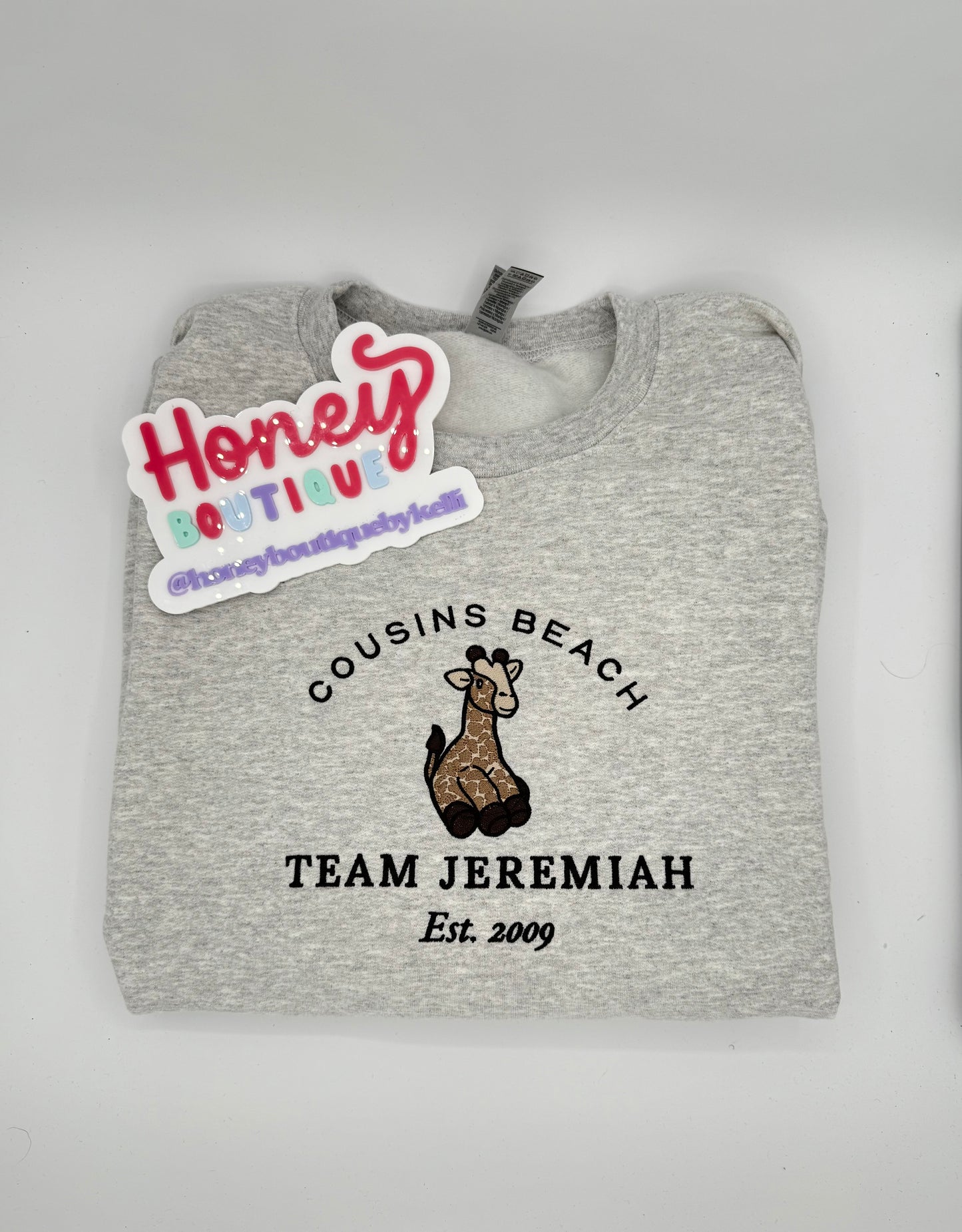 Team Jeremiah - Cousins Beach Embroidered Sweatshirt