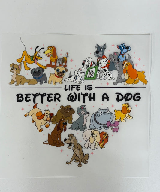 Life is Better with a Dog Comfort Colors Shirt
