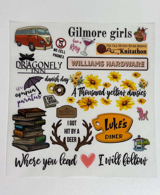 Where you Lead Gilmore Comfort Colors Shirt