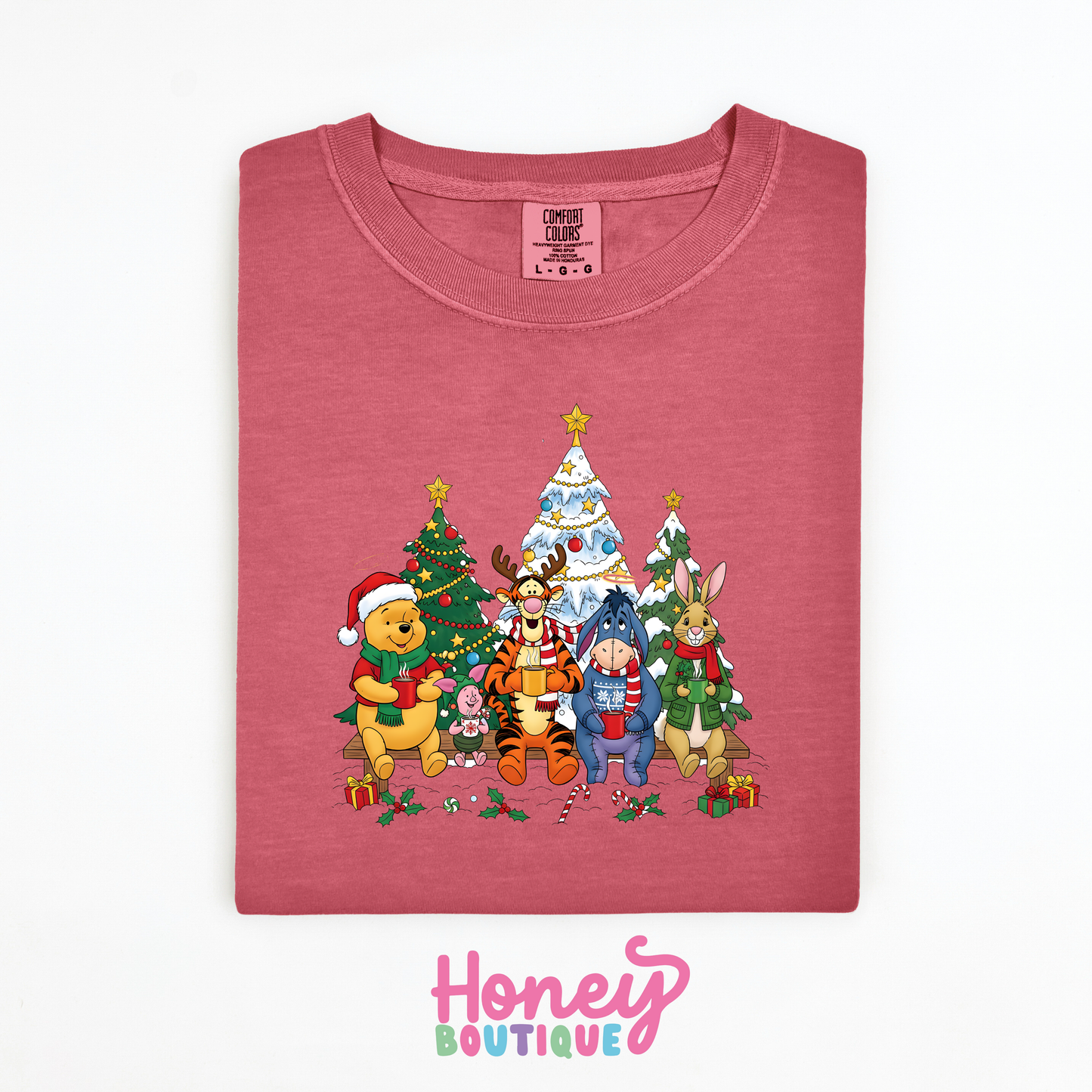 Hundred Acre Christmas Comfort Colors Shirt