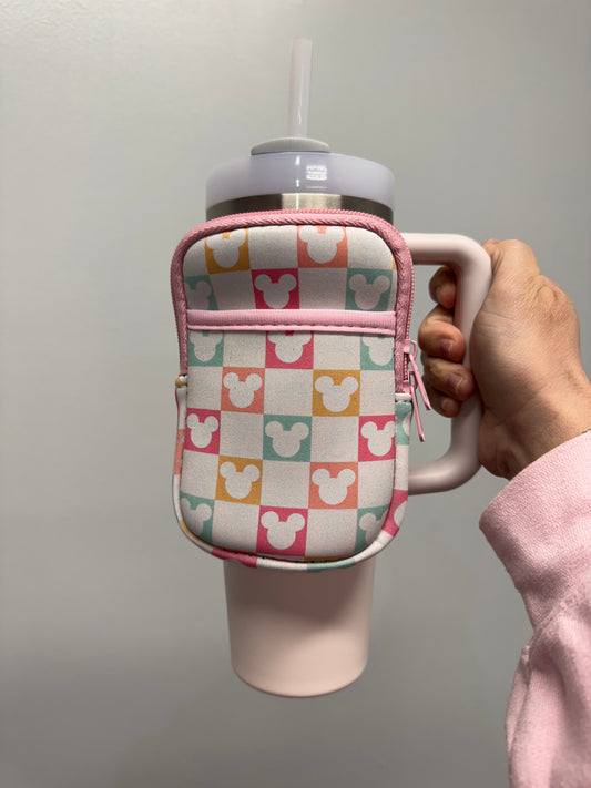 Magical Checkered Tumbler Bag