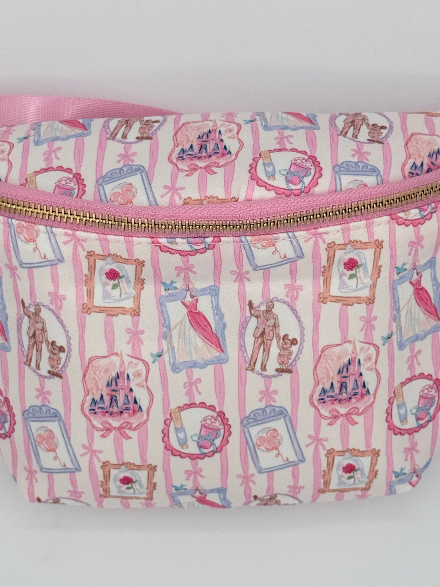 NEW Pink Frames Coquette LARGE Fanny Pack