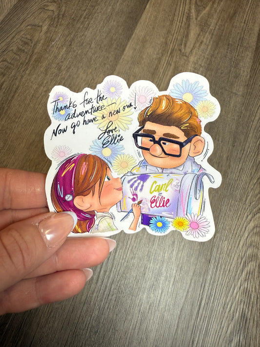 Carl and Ellie Sticker