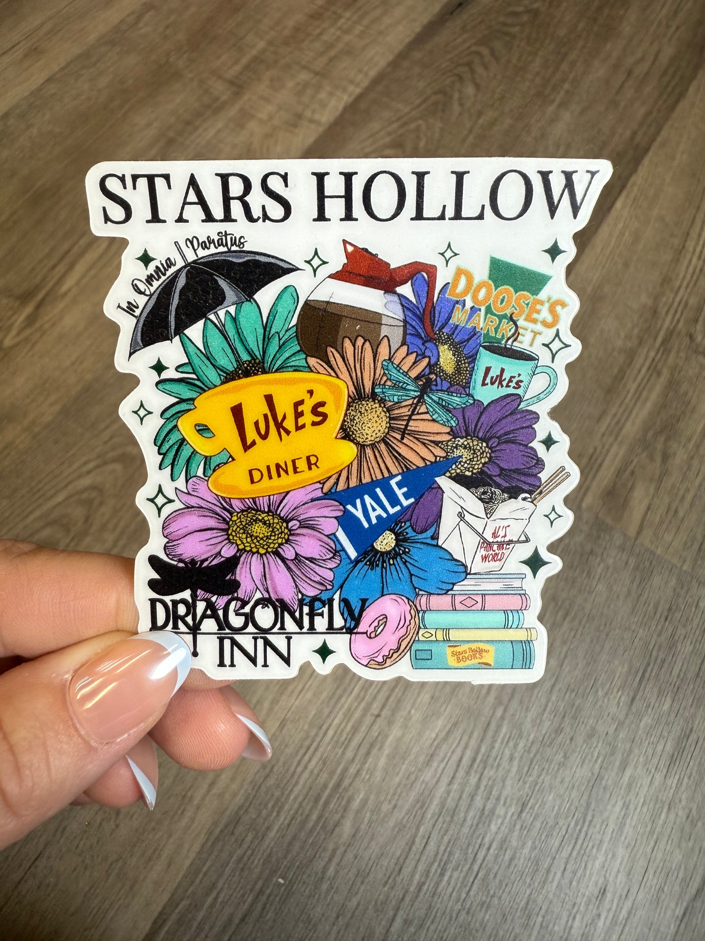 Stars Hollow Sticker