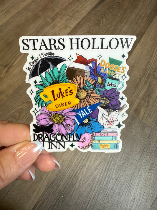 Stars Hollow Sticker