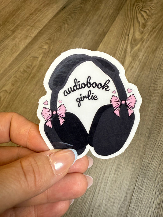 Audiobook Girlie Sticker