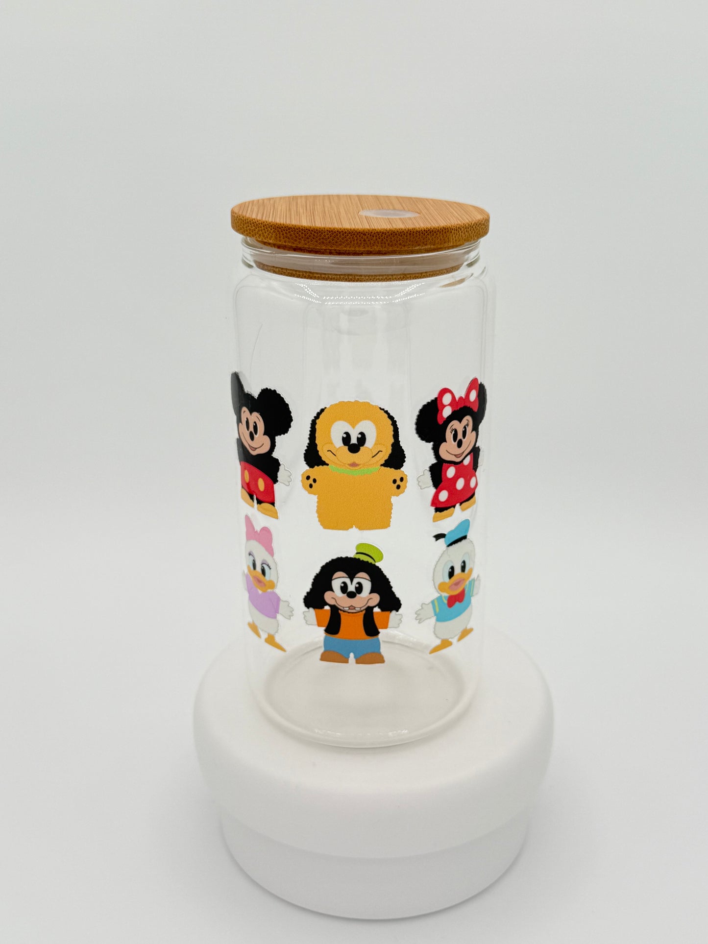Magical Pop Mart Friends 16oz Glass Cup