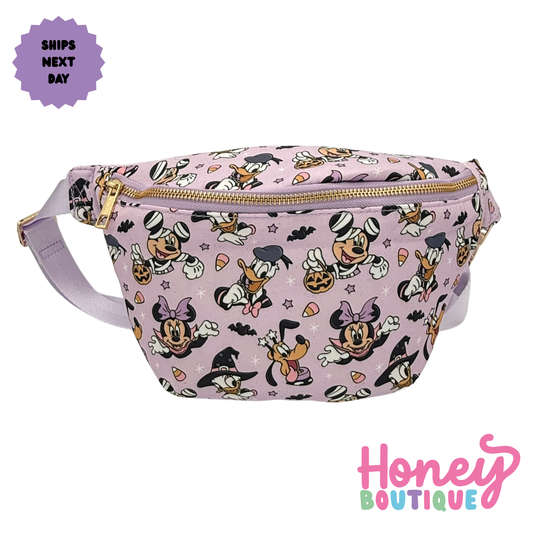 Mummy Mouse and Friends LARGE Fanny Pack